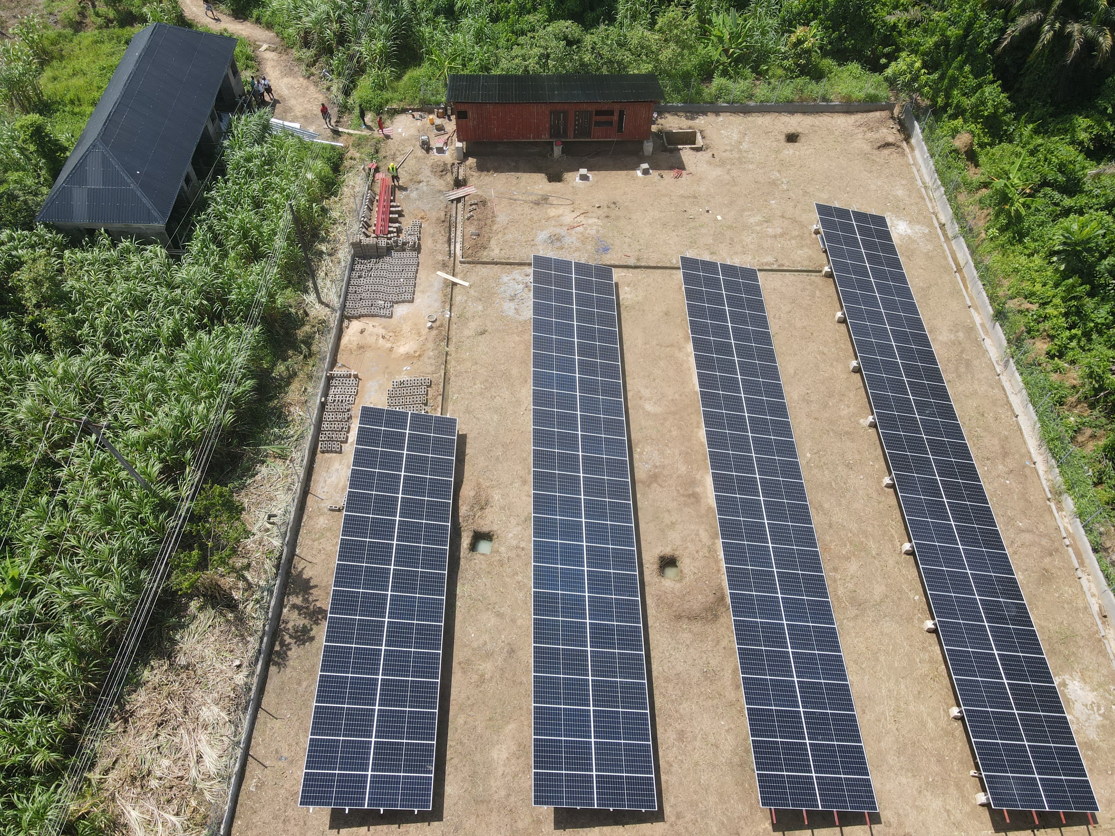 100kWp Solar Power Plant at Otuan, Southern Ijaw, Bayelsa, Nigeria